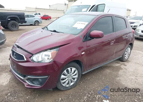 2019 Mitsubishi Mirage Es from USA, damaged, VIN ML32A3HJ1KH014517